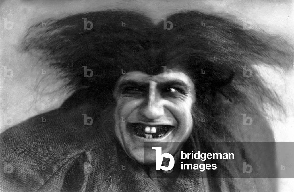 Theater performance of Ernst Barlach (b/w photo)