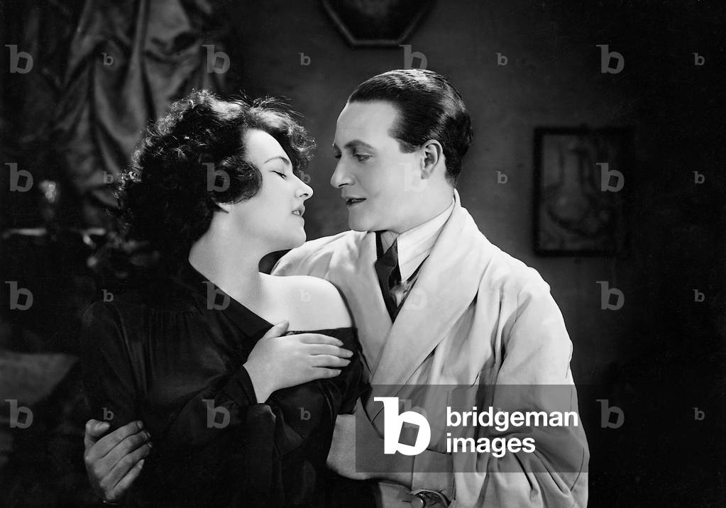 Lil Dagover and Willy Fritsch in 'His Mysterious Adventure', 1923 (b/w photo)