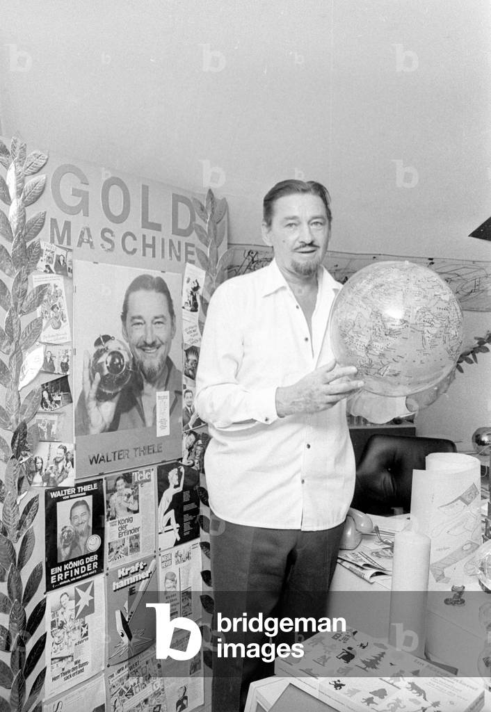 Walter Thiele, 1974 (b/w photo)