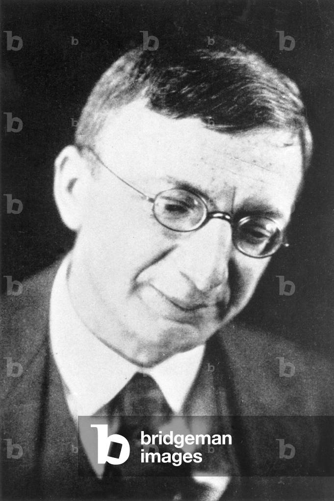 Alfred Doeblin (b/w photo)
