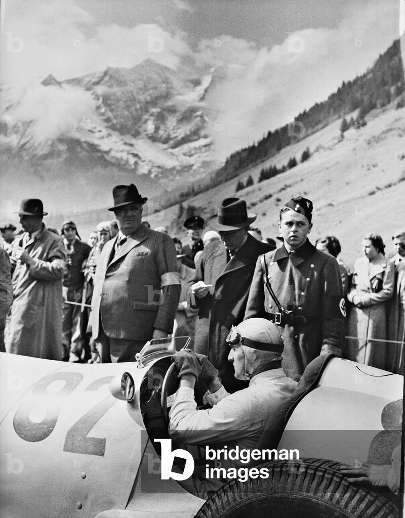 Hermann Lang, 1938 (b/w photo)