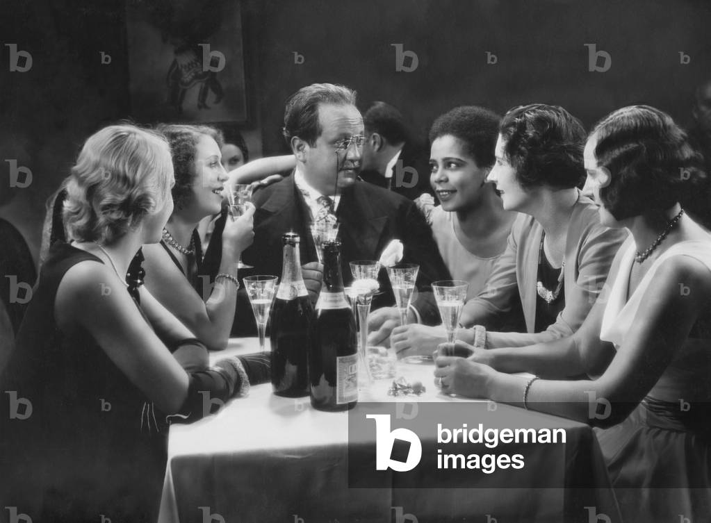 Otto Wallburg in 'Weekend im Paradies', 1931 (b/w photo)