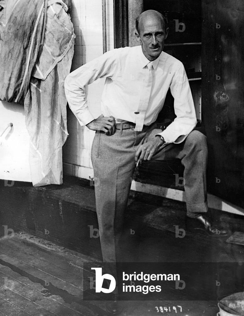 William Beebe, 1925 (b/w photo)