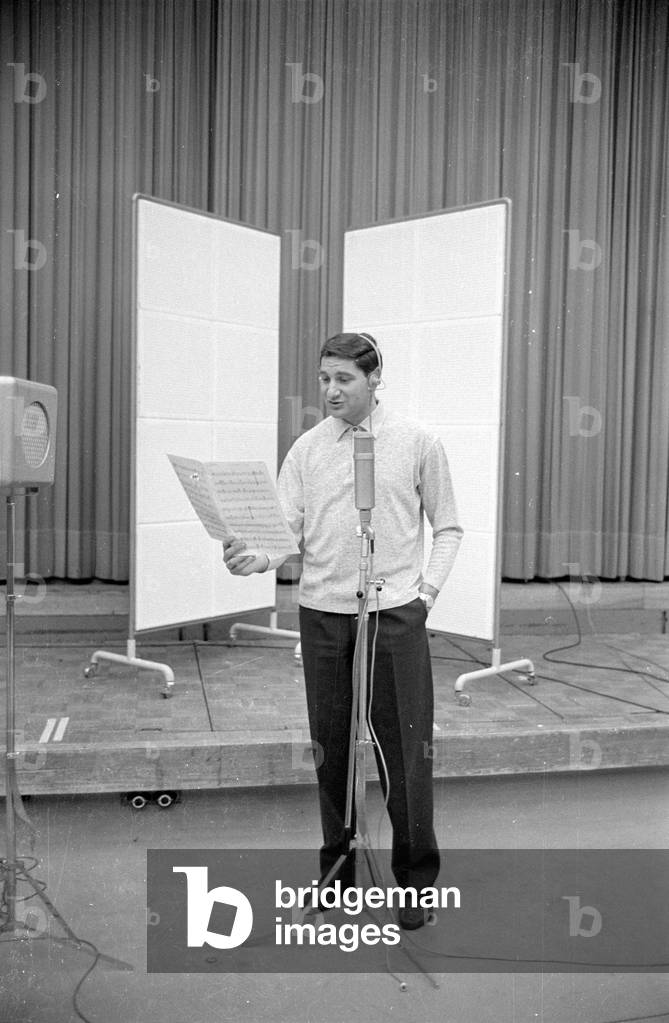 Petar Radenkovic, 1965 (b/w photo)