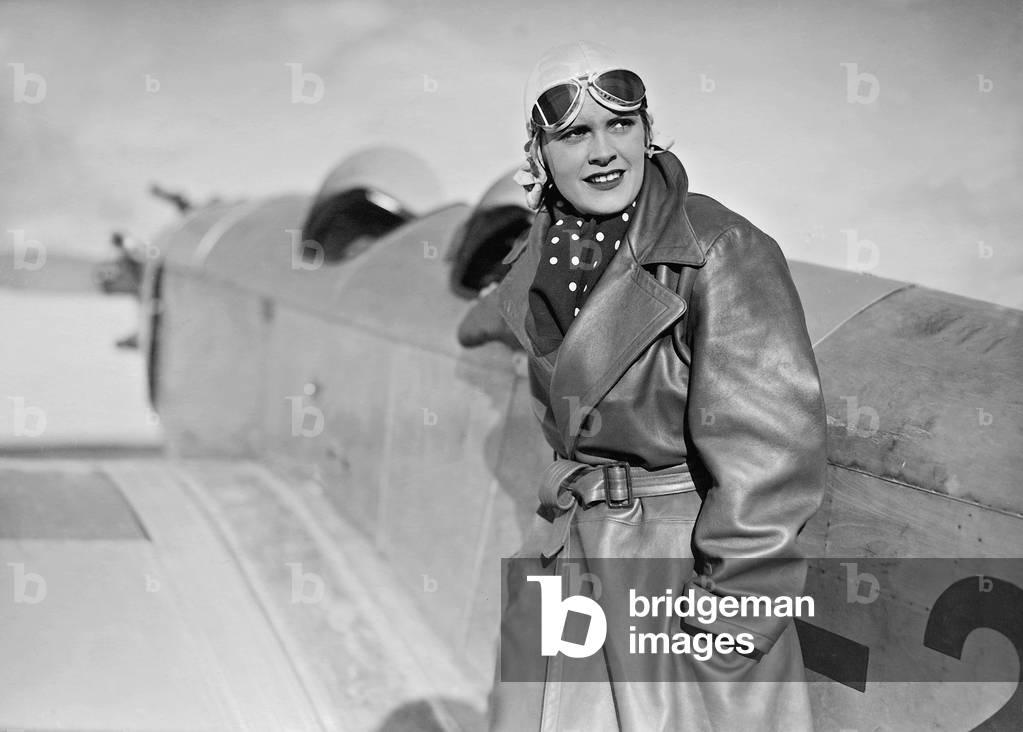 Sybille Schmitz in 'Rivalen der Luft', 1934 (b/w photo)