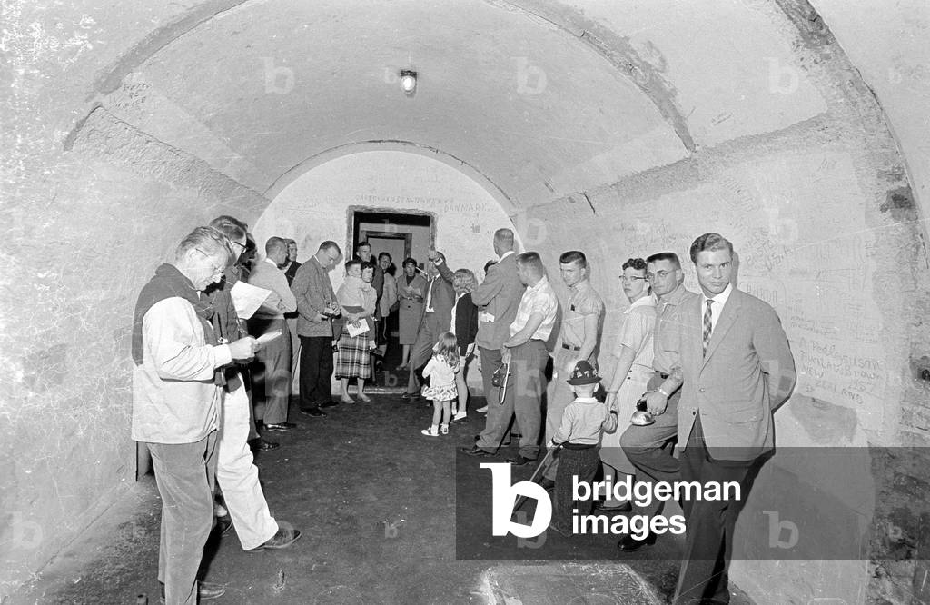 The Berghof Bunker, 1960 (b/w photo)