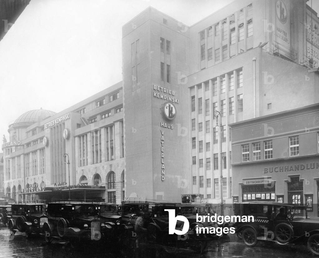 Kempinski Hotel Haus Vaterland, Berlin (b/w photo)