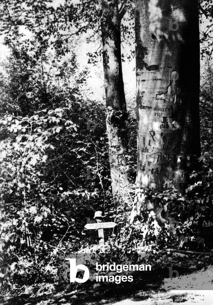 Tomb of a photo reporter, 1940