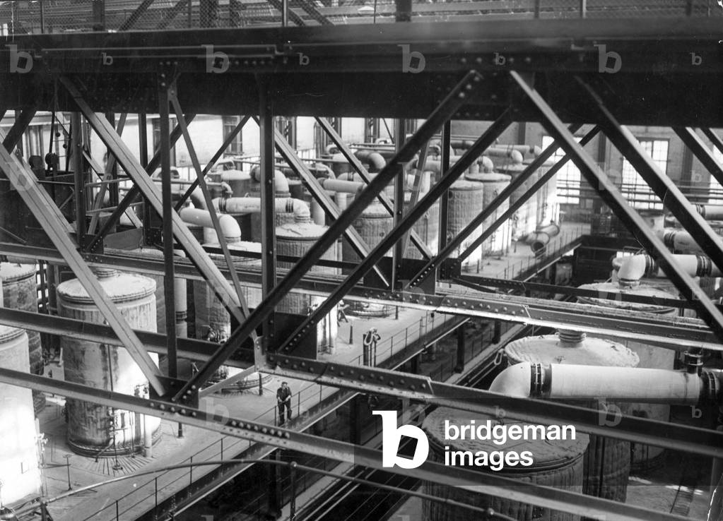 Leuna factory, 1934 (b/w photo)