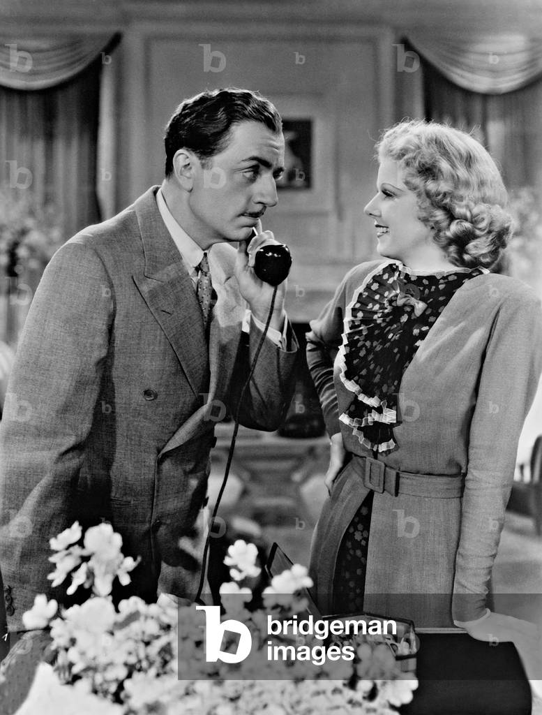 Jean Harlow and William Powell in 'Reckless', 1935 (b/w photo)