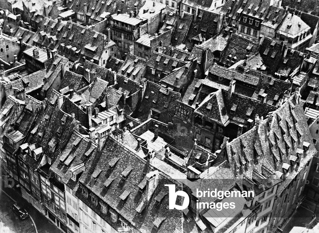 Strasbourg, 1940 (b/w photo)