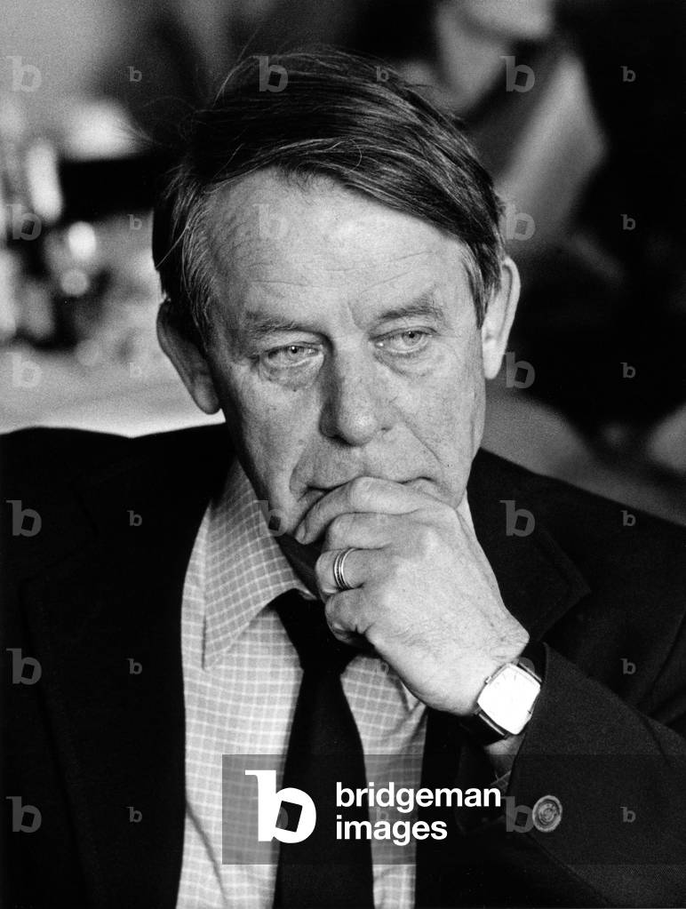 Siegfried Lenz, German writer, October 1983
