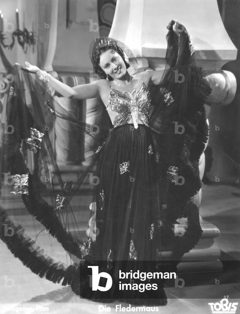 Lida Baarova in Die Fledermaus, 1937