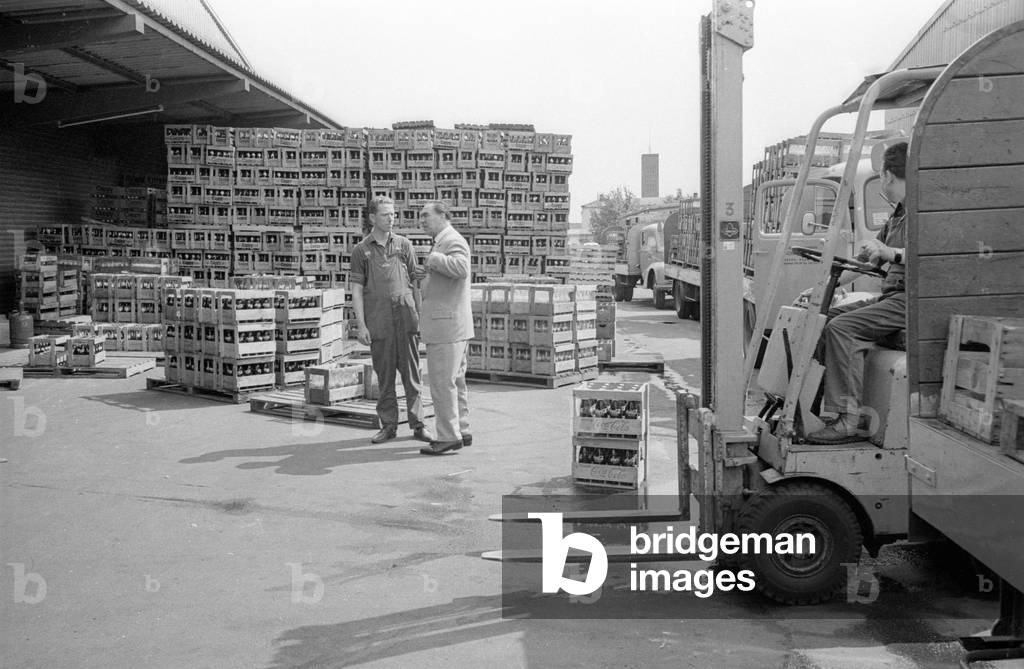 Max Schmeling, 1966 (b/w photo)