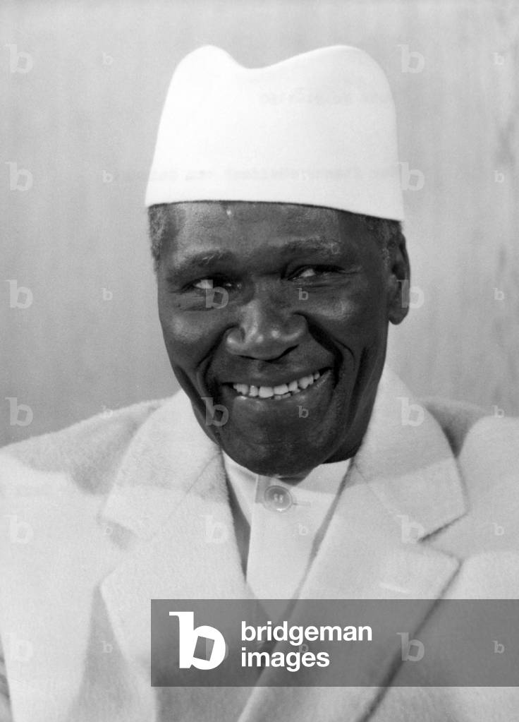 Ahmed Sekou Toure (b/w photo)