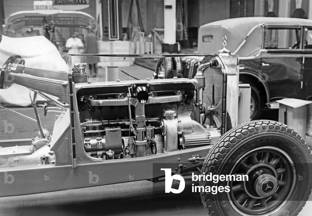 Mercedes Kompressor engine, 1931