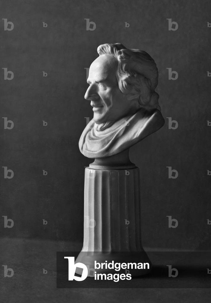 Moses Mendelssohn  (b/w photo)
