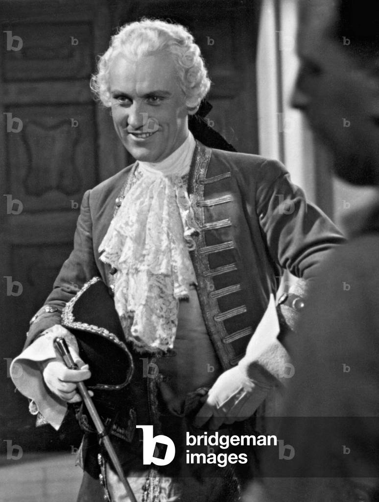 Bernhard Minetti in 'Fridericus', 1936 (b/w photo)