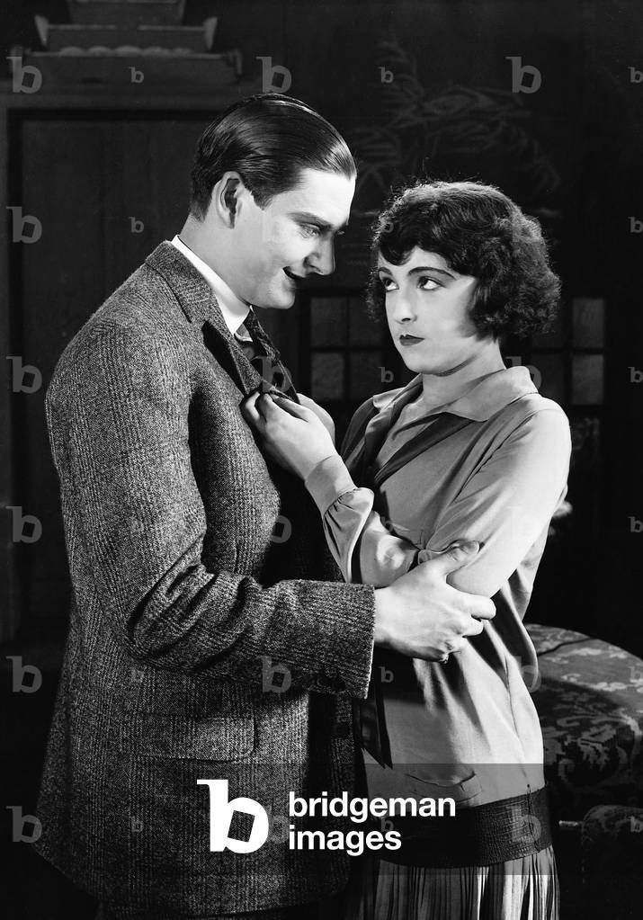 Harry Hahn and Jenny Jugo in 'Das Abenteuer' (b/w photo)