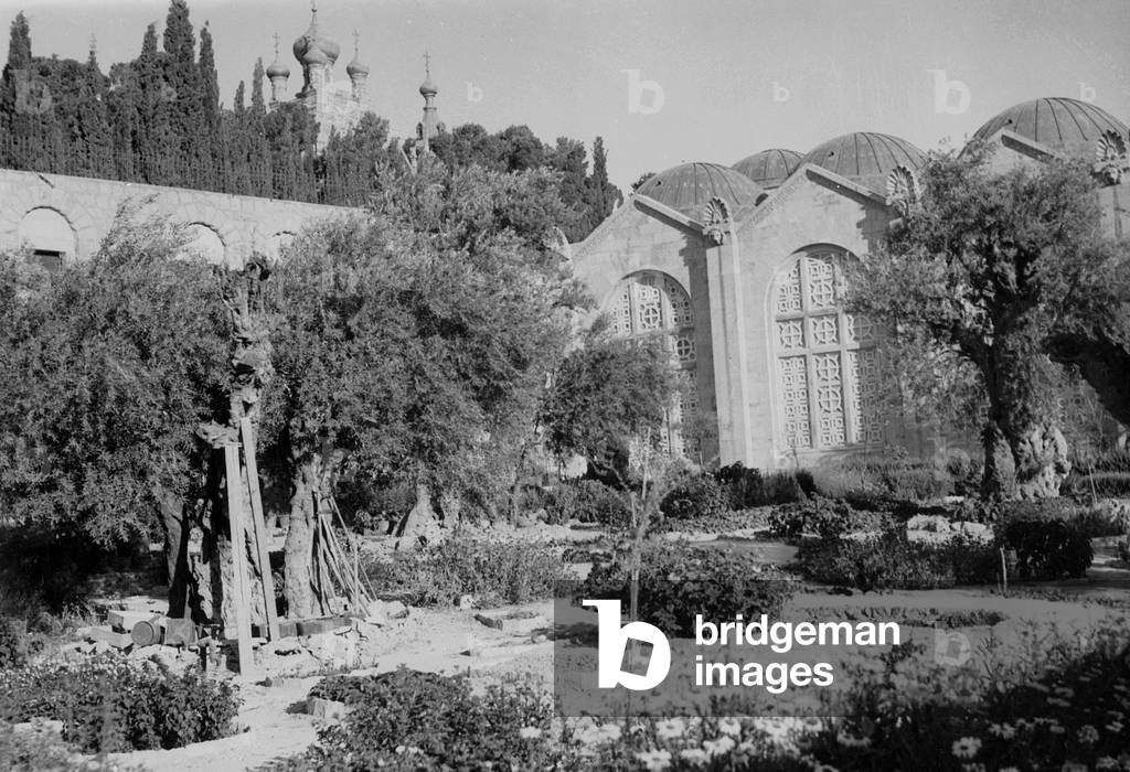 Garden Gethsemane, 1938 (b/w photo)