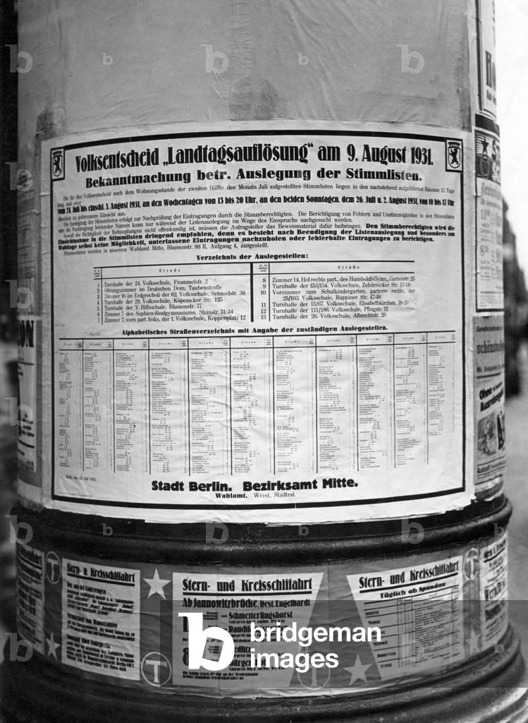 Election propaganda of the referendum 