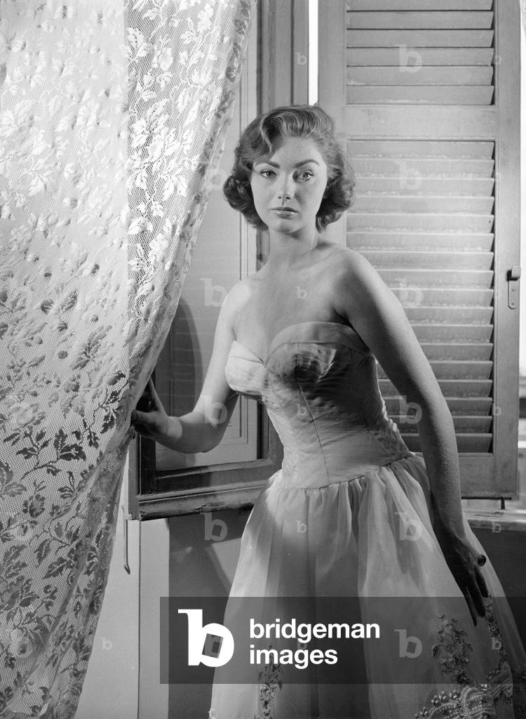 Sylva Koscina  (b/w photo)