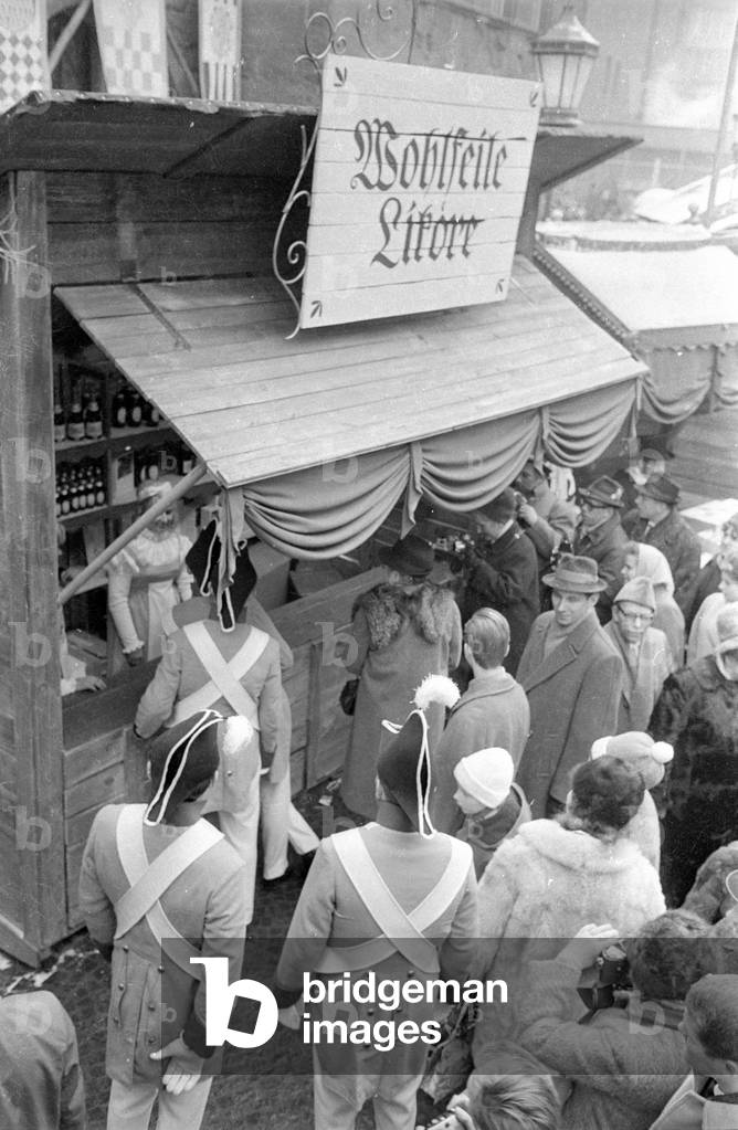 The 800th anniversary of the Leipzig Trade Fair, 1965 (b/w photo)