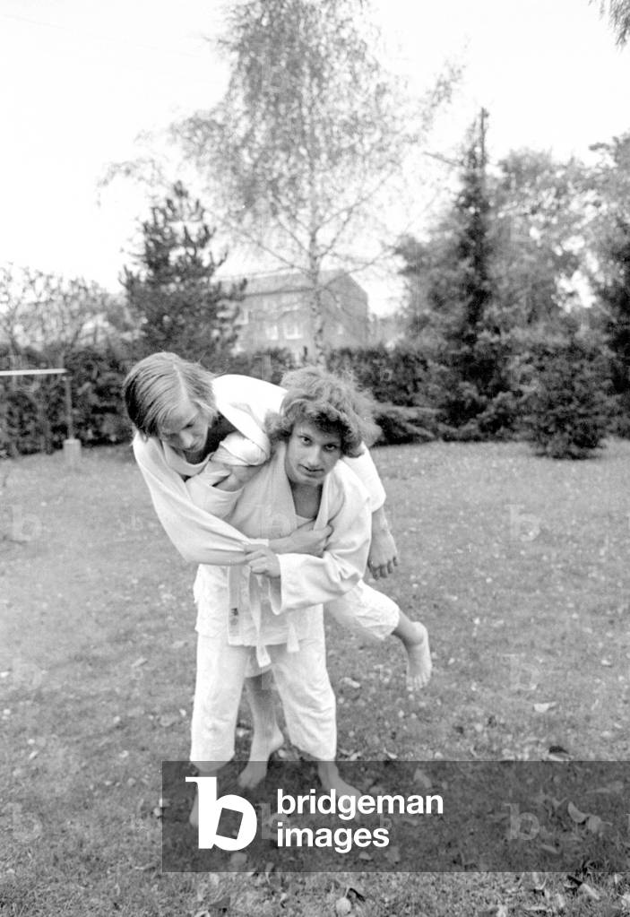 Elmar Eder, 1974 (b/w photo)