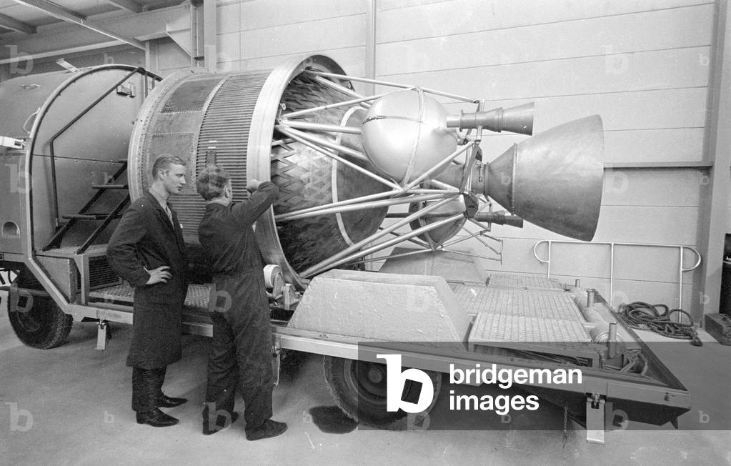 Boelkow Entwicklungen KG in Ottobrunn, 1965 (b/w photo)