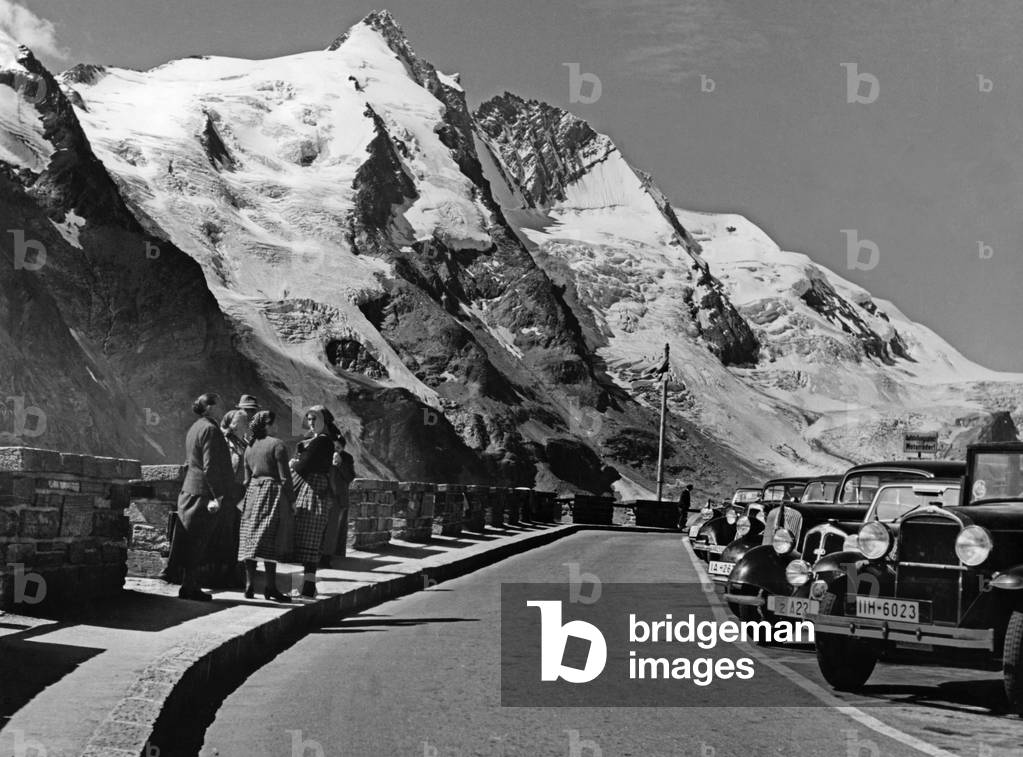 Grossglockner Road, 1935 (b/w photo)