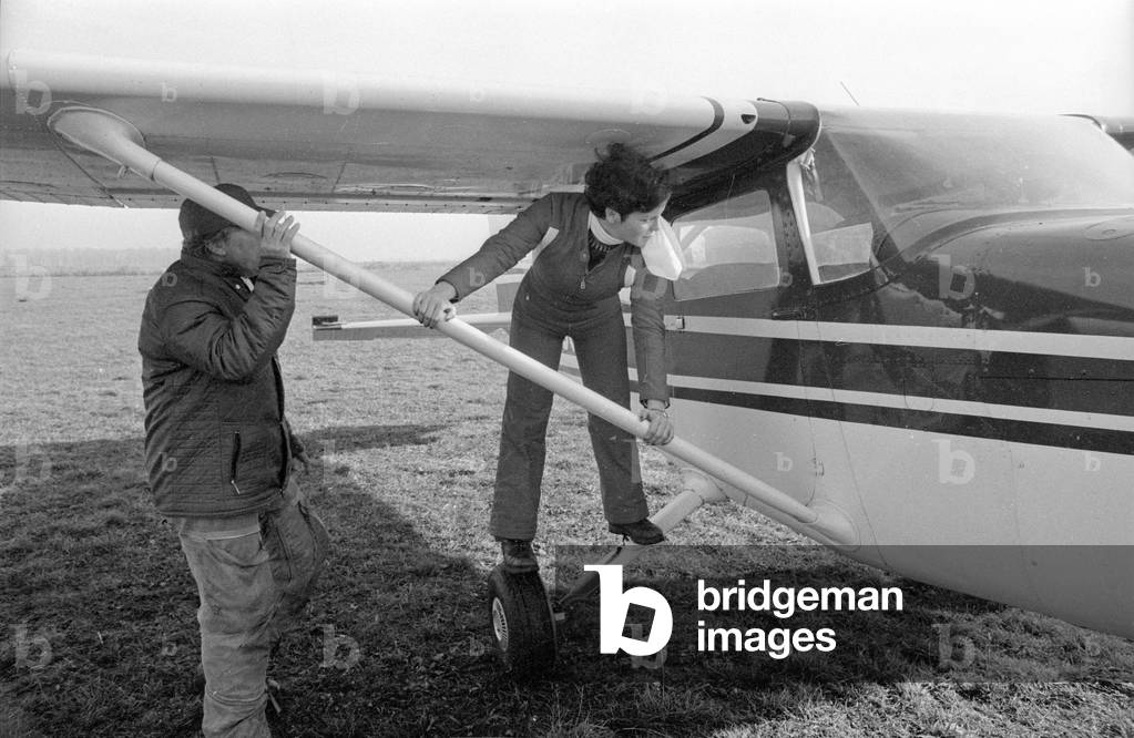 Catharina Conti, 1974 (b/w photo)