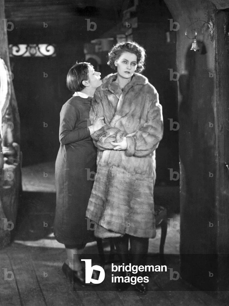 Valeska Gert and Greta Garbo in 'The Joyless Street', 1925 (b/w photo)