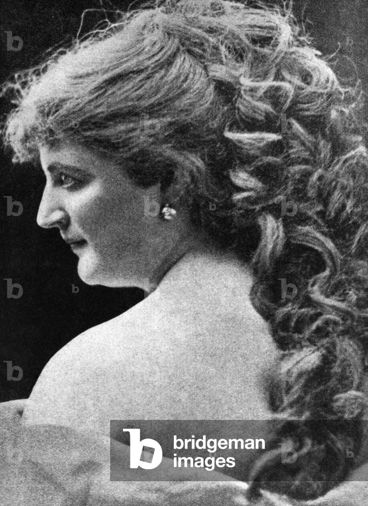 Helene von Doenniges, 1864 (b/w photo)