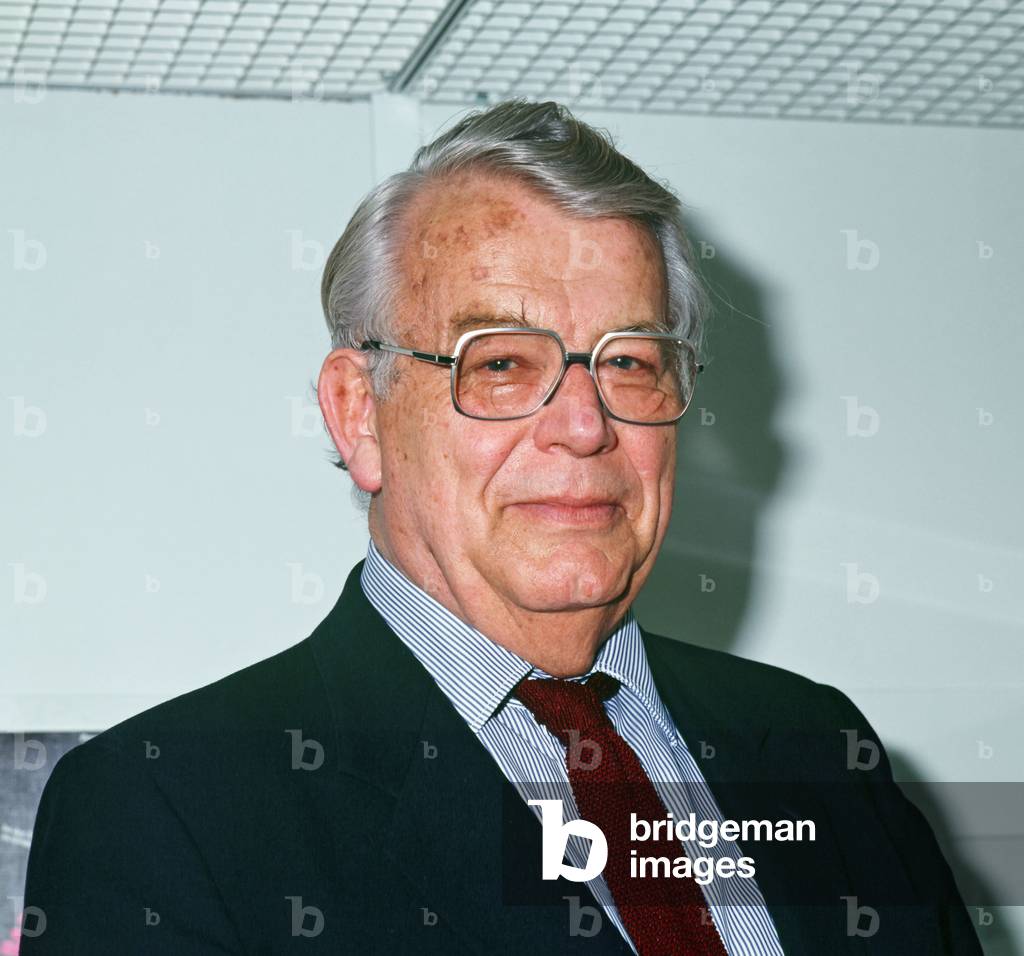 Henri Nannen, publisher, journalist and chief editor of Stern magazine, 1984 (photo)