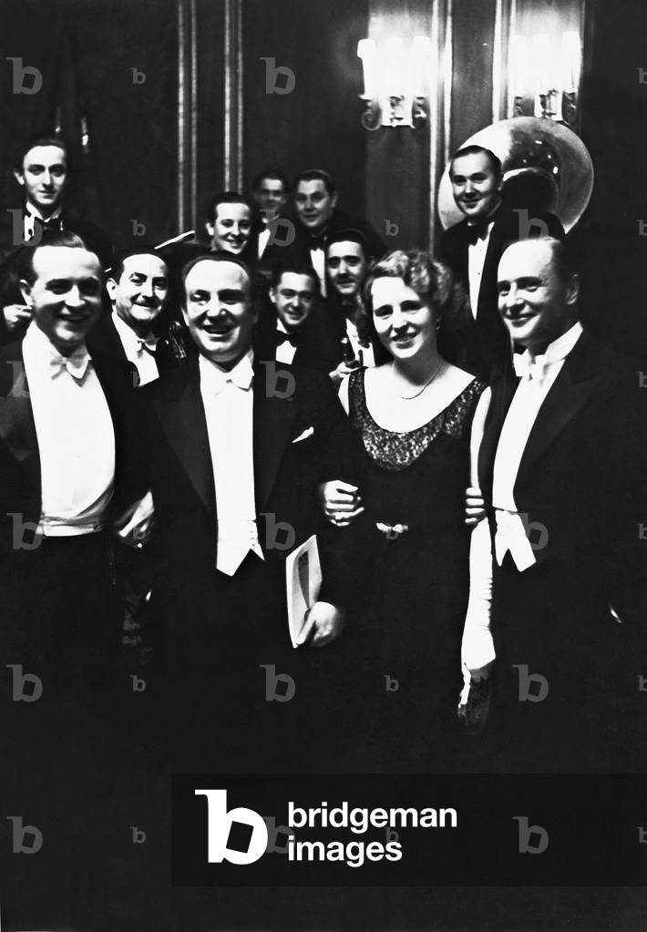 Willy Fritsch, Richard Tauber, Harry Liedtke, 1932 (b/w photo)