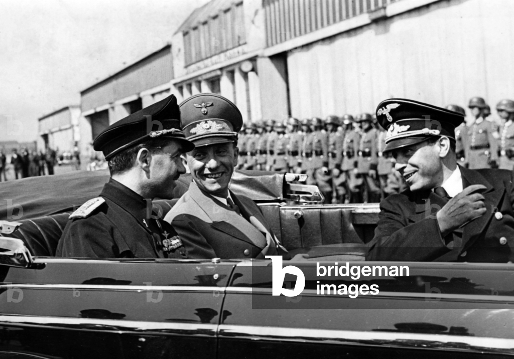 II. WK, Minister Pavolini in Berlin 1941 (photo)