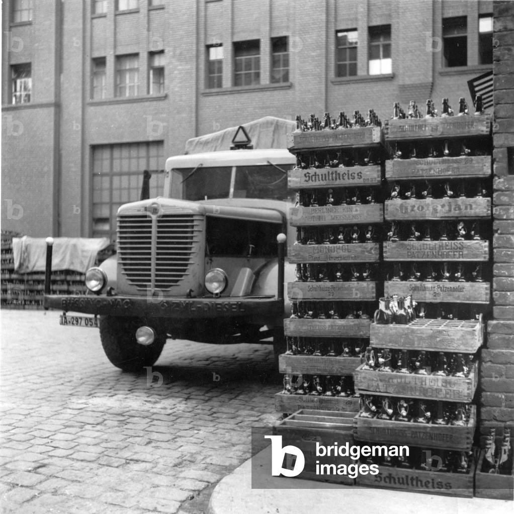 Schultheiss-Brauerei, c.1948-49 (b/w photo)