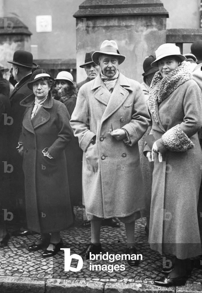 The former Crown Prince Couple before the election, 1933