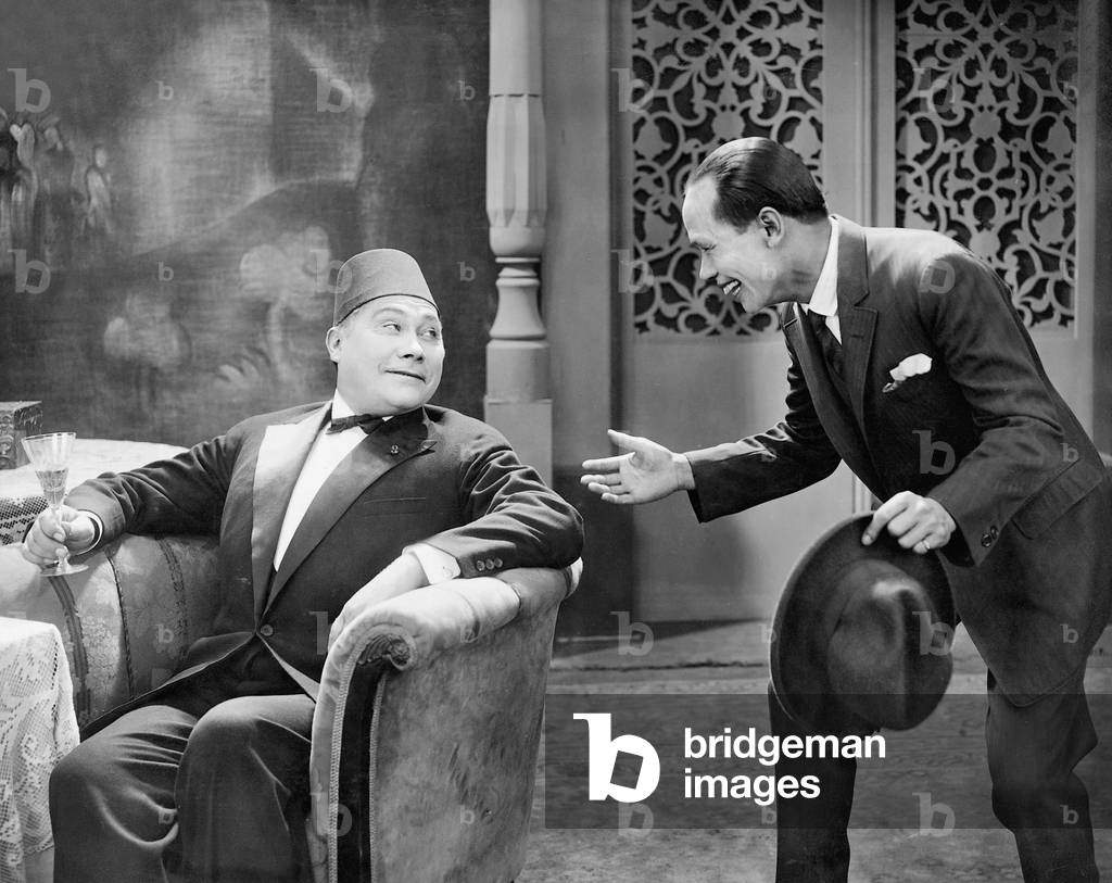 Paul Wegener and Nien Soen Ling in 'Dagfin', 1926 (b/w photo)