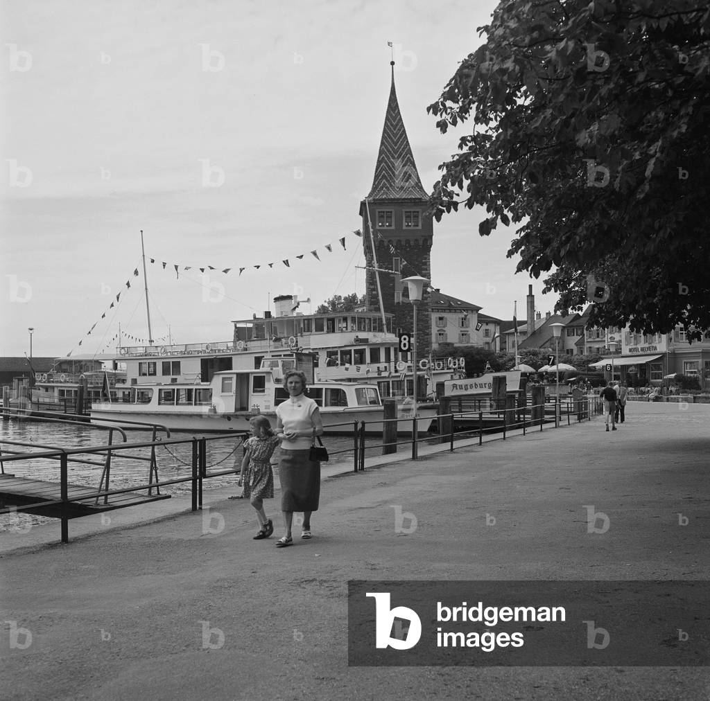 Lindau, 1953 (b/w photo)