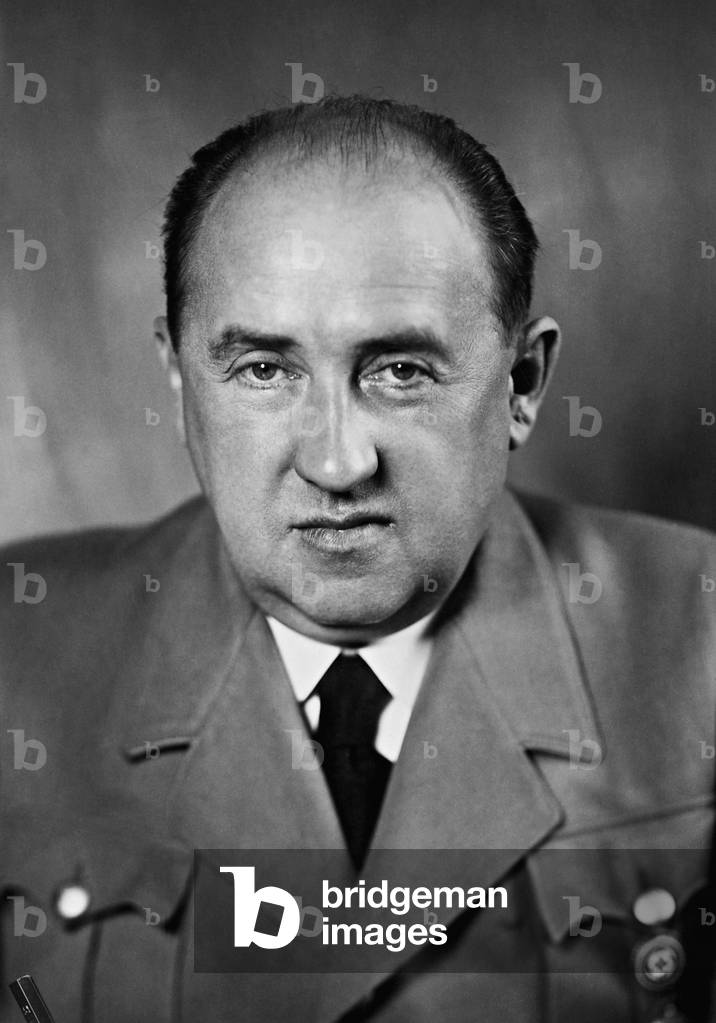 Walther Funk, 1943 (b/w photo)