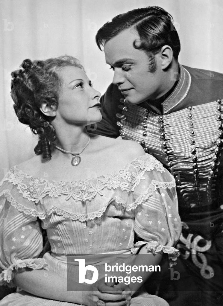 Ruth Hellberg and Kurt Meisel in 'Encounter mit Ulrike', 1938 (b/w photo)