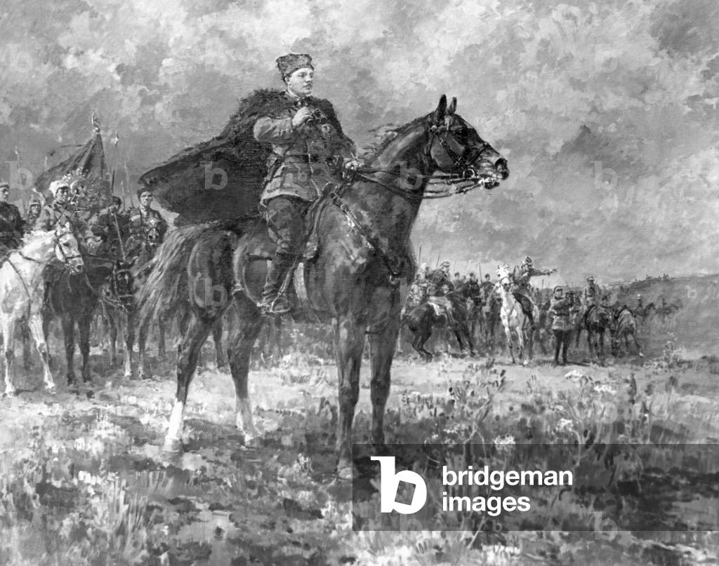 Kliment Voroshilov, 1941 (b/w photo)