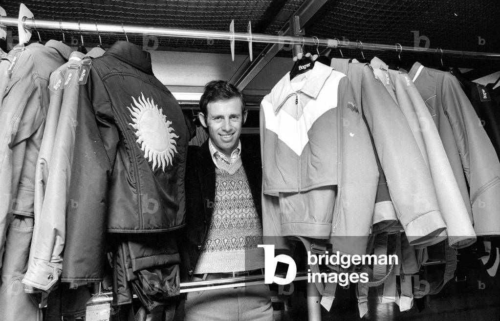 Willy Bogner Junior, 1974 (b/w photo)