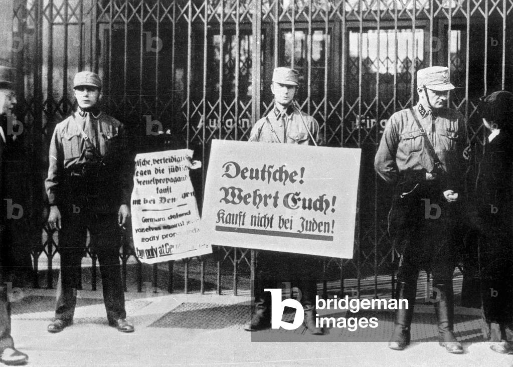 Antisemitism, Berlin, Germany, 1933