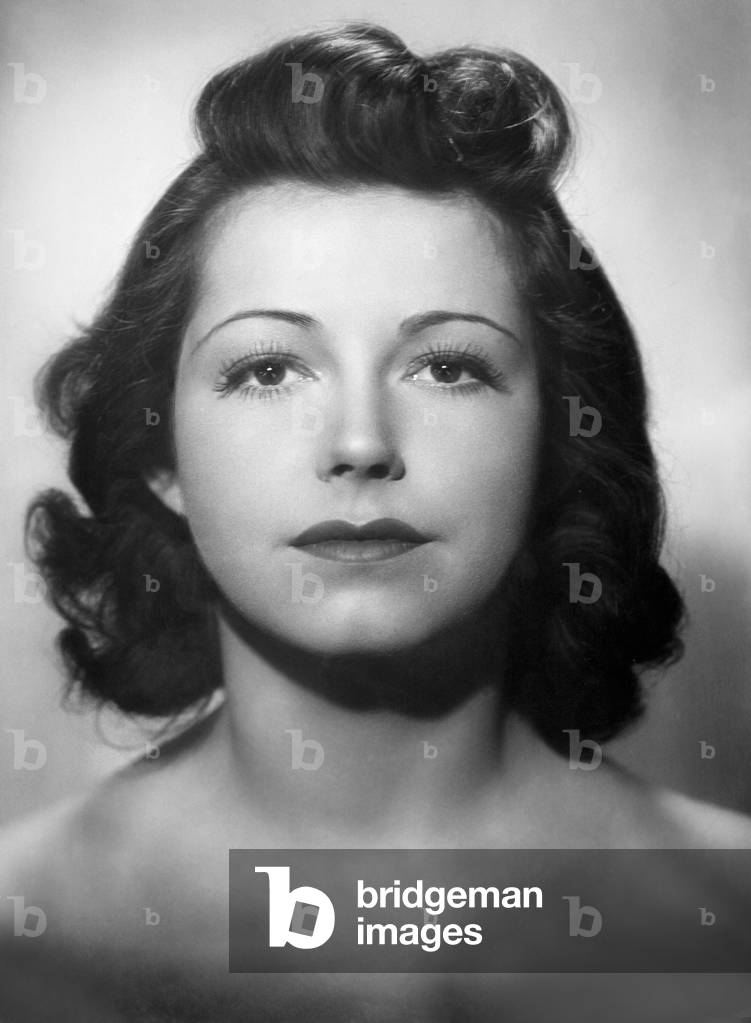 Maria Landrock in 'Die keusche Geliebte', 1940 (b/w photo)