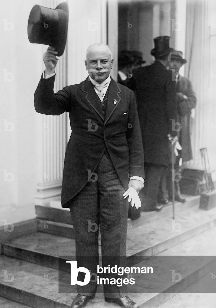 Wilhelm Heye in Washington, 1927 (b/w photo)