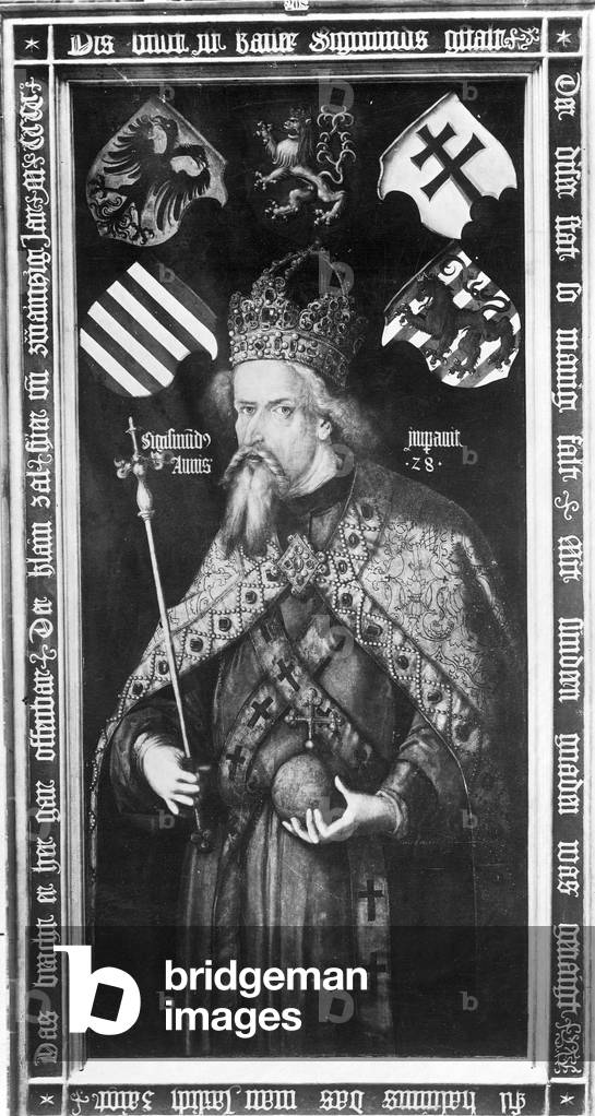 Emperor Sigismund (b/w photo)