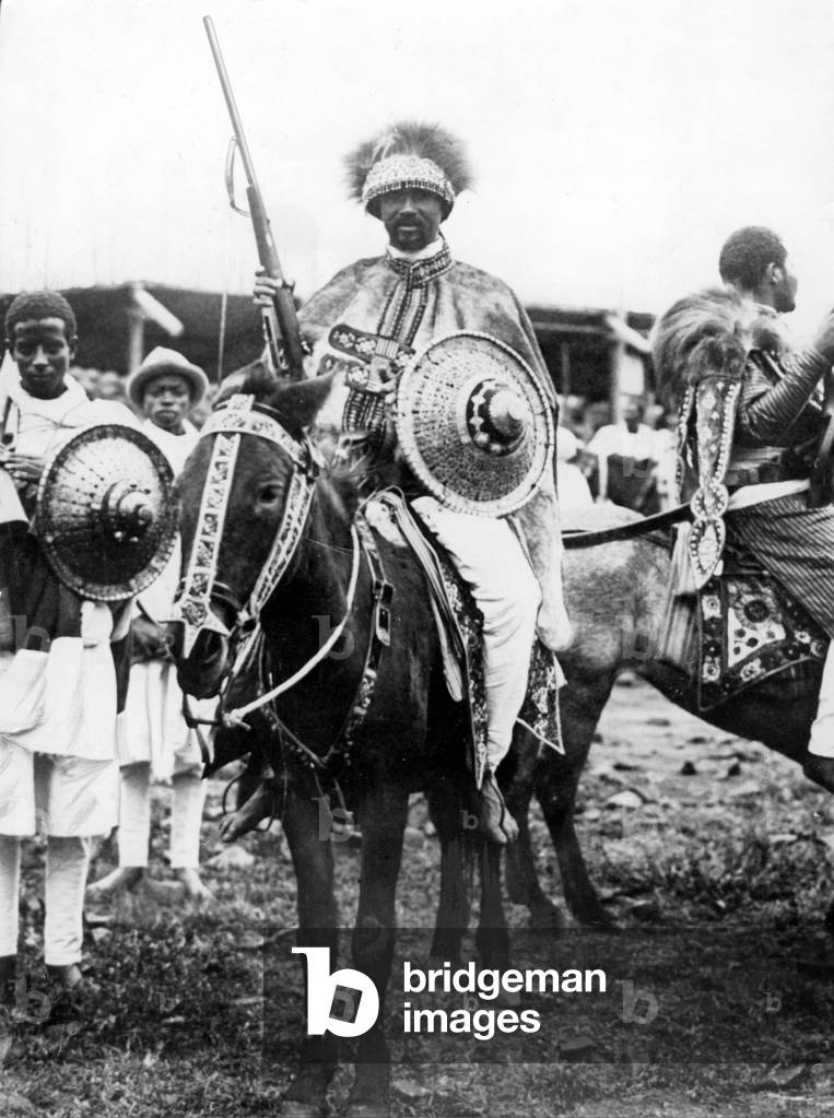 Italo-Abyssinian war (b/w photo)