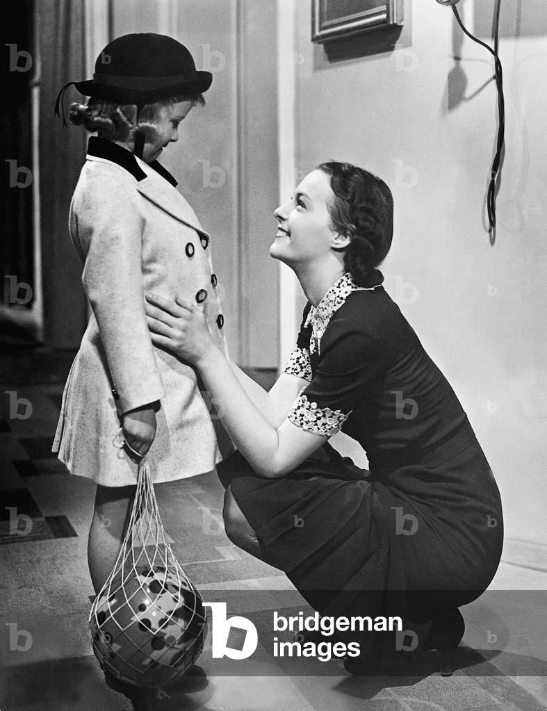 Ilse Werner in 'Fraeulein', 1939 (b/w photo)